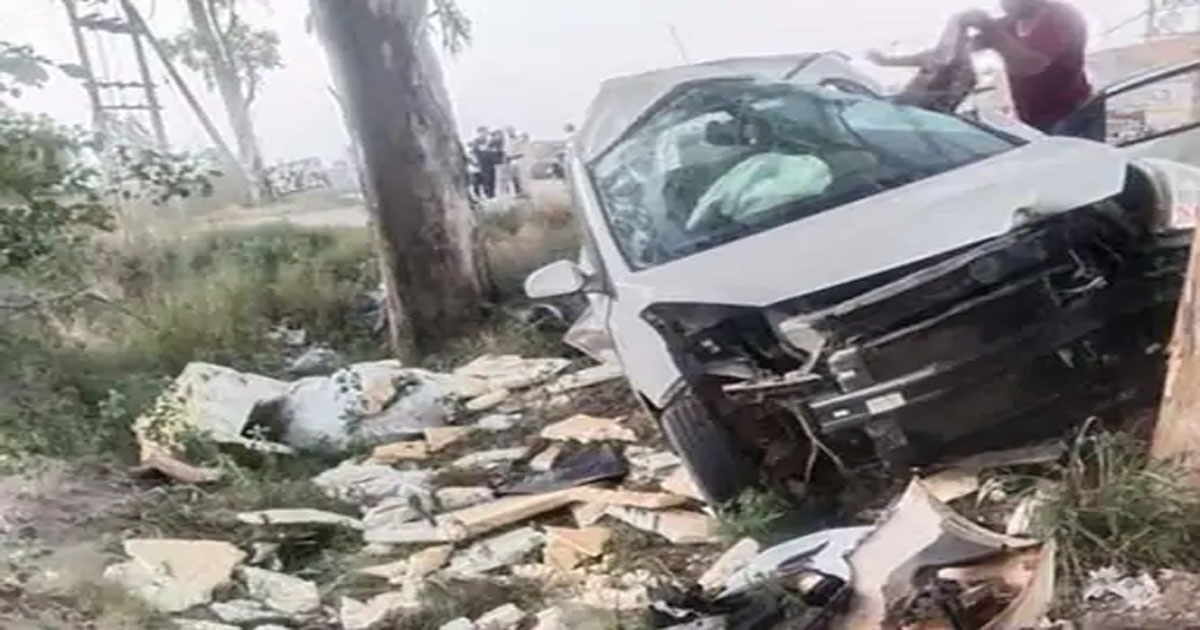 Horrible road accident in Jalandhar
