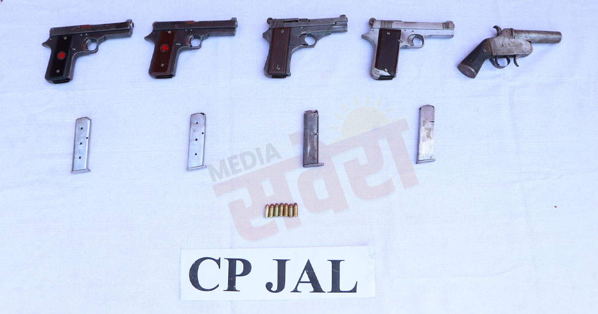 Jalandhar police arrested Gangster Vicky Gounder henchman Chintu Jalandhar police arrested Gangster Vicky Gounder henchman Chintu