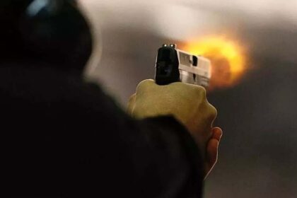 LPU law gate fight between 2 parties Bullets were fired late night