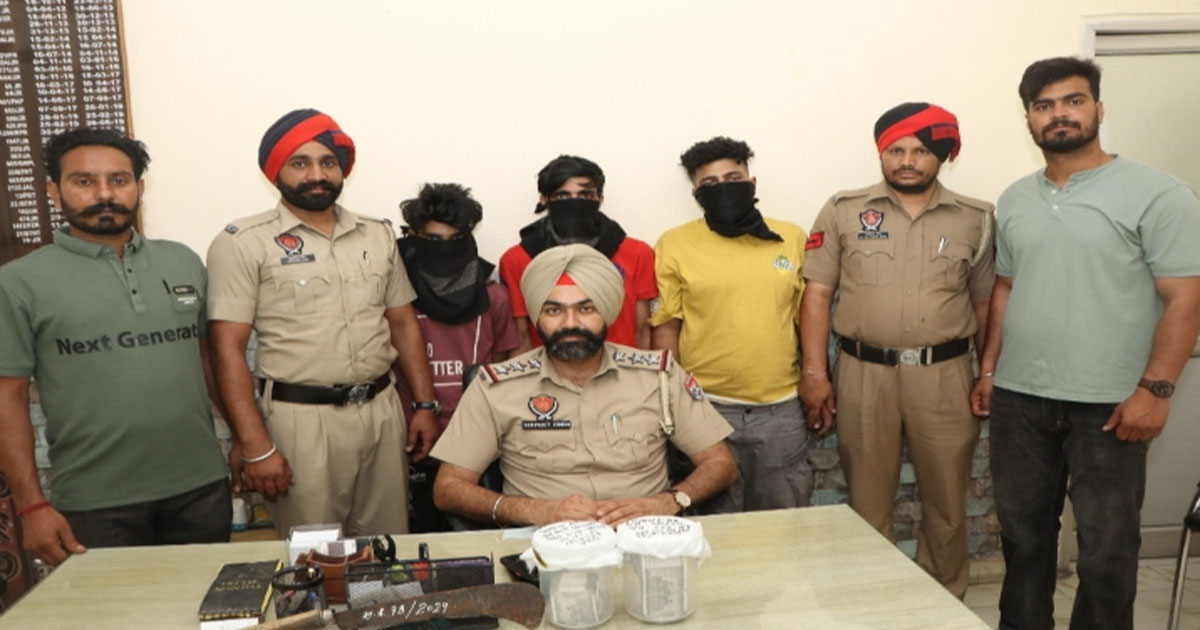 Police arrested 3 accused in robbery and snatching case,