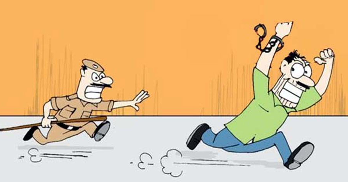 Prisoner ran away during appearance in Jalandhar