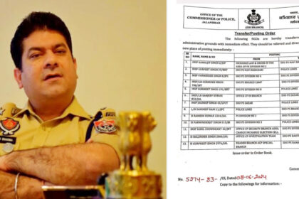 Swapan-Sharma-took-charge-in-Jalandhar,-SHOs-of-13-police-stations-were-changed