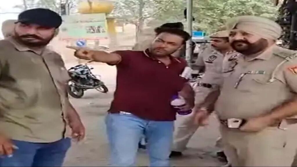 Firing at Lamba Pind Chowk in Jalandhar