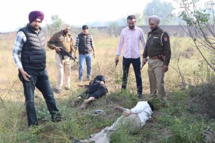 Encounter between gangsters and police in Jalandhar News