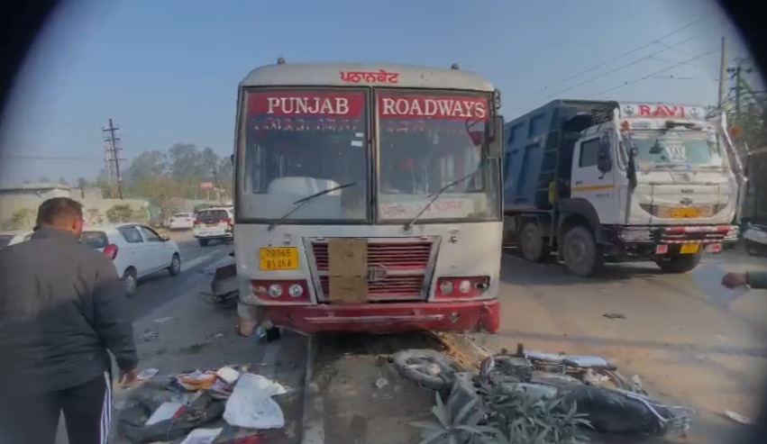 Major accident in Jalandhar, one dead