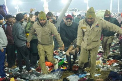 stampede in Prayagraj Maha Kumbh