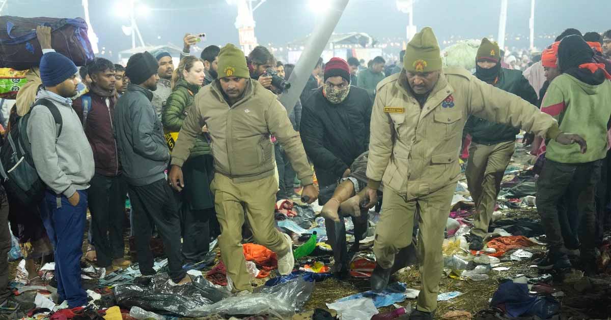 stampede in Prayagraj Maha Kumbh