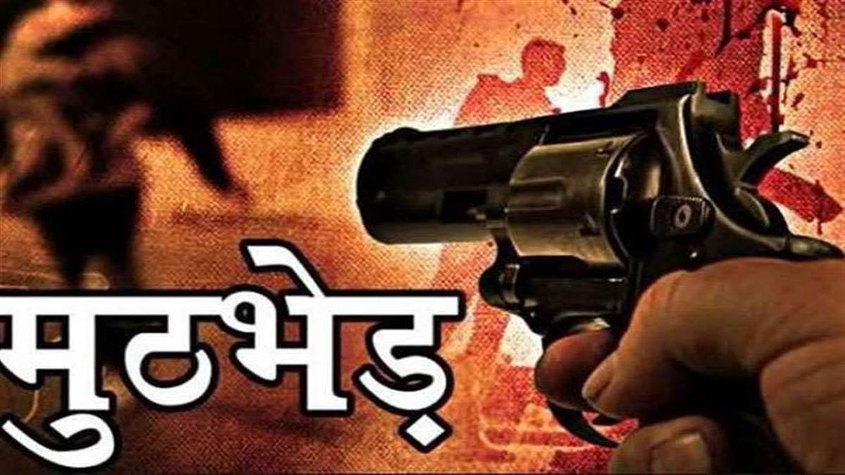 Encounter between police and gangster Lakhbir Singh Landa's henchmen in Punjab