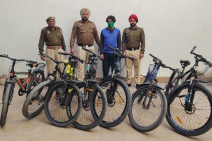 Thief arrested for stealing expensive sports bicycle in Jalandhar