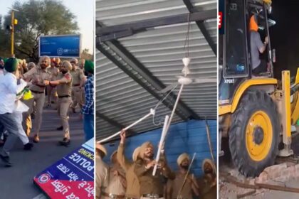 Barricading removed from Shambhu and Khanauri border