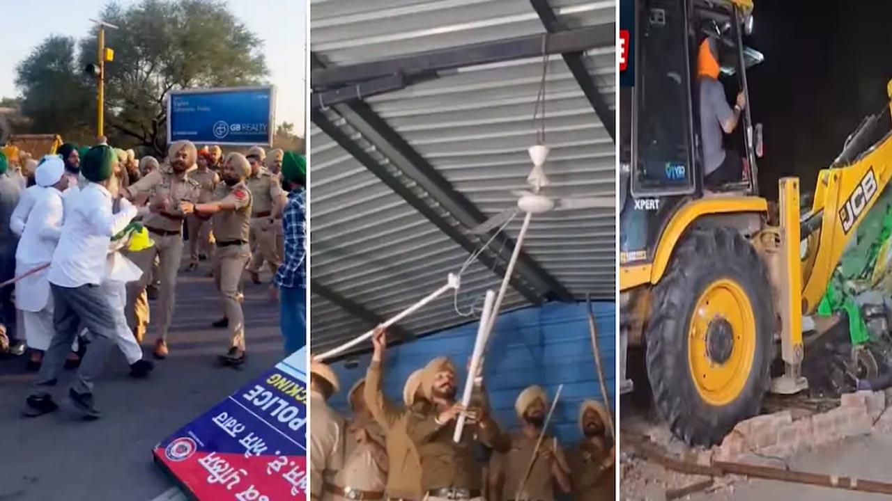 Barricading removed from Shambhu and Khanauri border