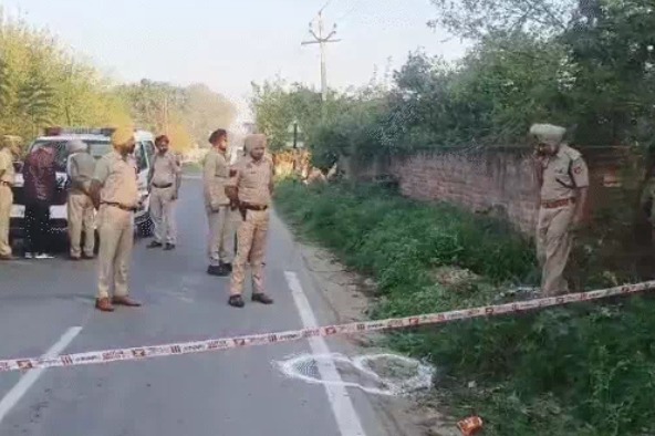 The encounter of the accused who attacked the YouTuber's house in Jalandhar