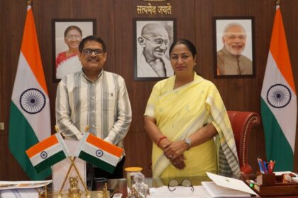 BJP leader Amit Taneja met Chief Minister Rekha Gupta