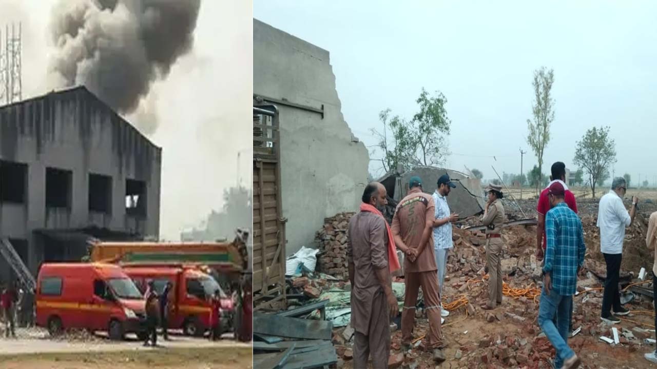 Punjab News Blast in firecracker factory