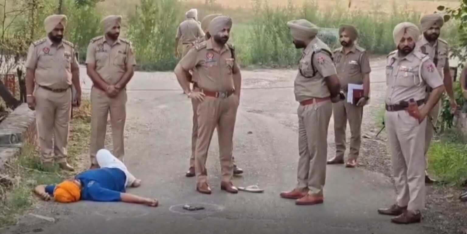 Encounter between Jalandhar Police and Gangster