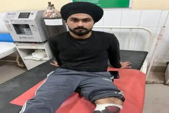 After a minor dispute in Jalandhar, the attackers shot at the ASI's son, he got injured in the leg