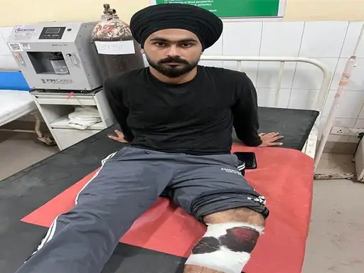 After a minor dispute in Jalandhar, the attackers shot at the ASI's son, he got injured in the leg
