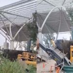 Accident during construction at Jalandhar Cantt Railway Station