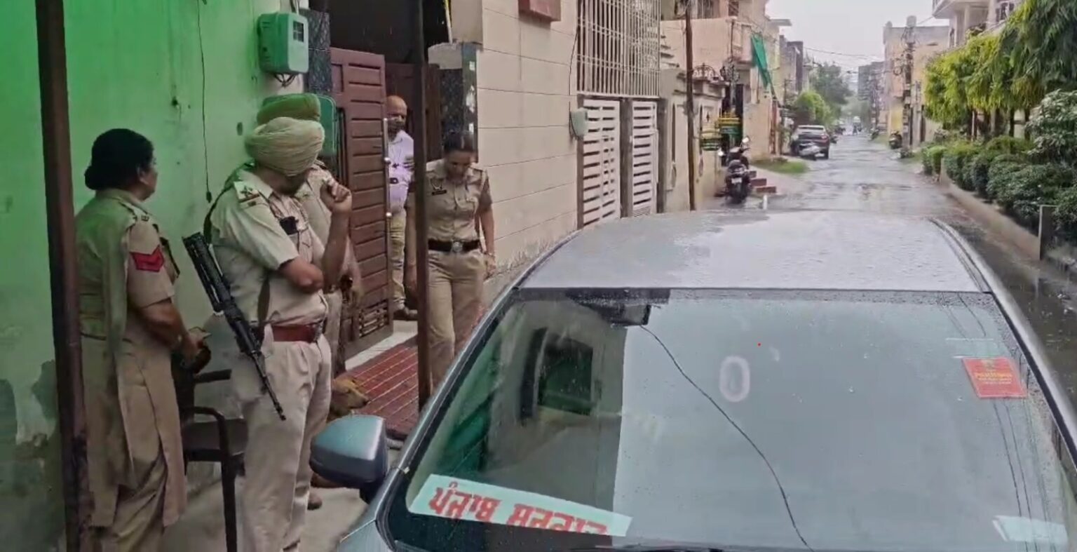 NIA raids in posh area of ​​Jalandhar