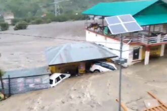 Cloudburst in Uttarkashi causes heavy destruction