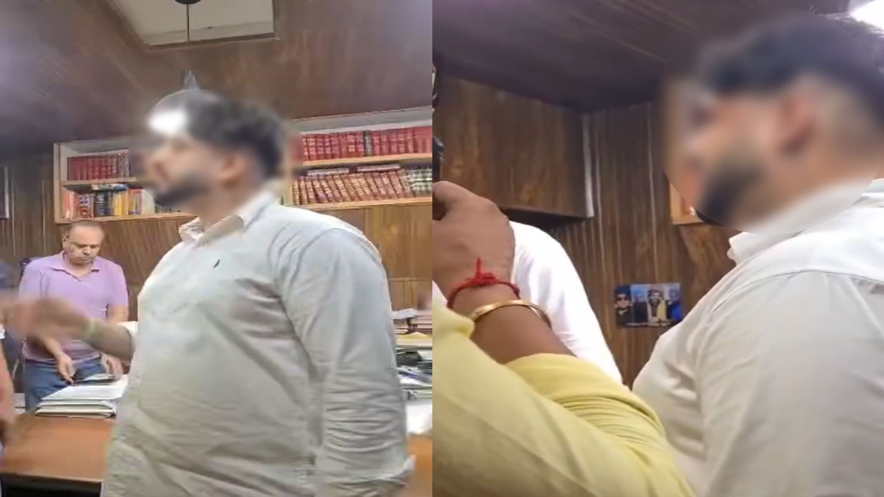 A young man who came to Jalandhar to extort money from a lawyer was caught red-handed; he had links to gangsters in Canada