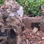 House collapsed in Kot Mohalla Basti Sheikh