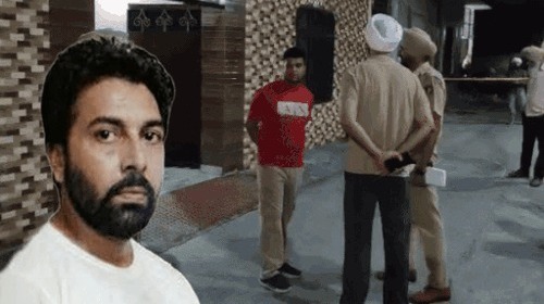A murder convict on parole was shot dead by the Jaggu Bhagwanpuria gang