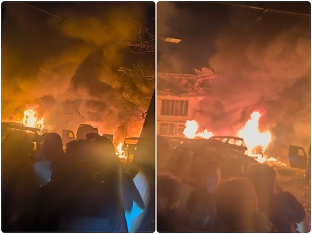 नौगाम पुलिस थाने में धमाका