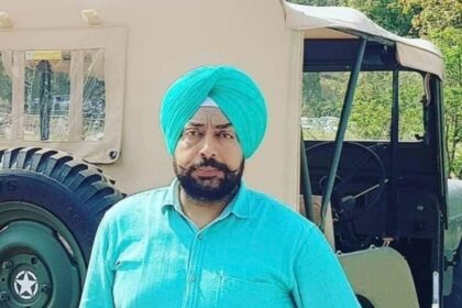 The body of an RTA officer posted in Jalandhar was found in the bathroom; police have launched an investigation.