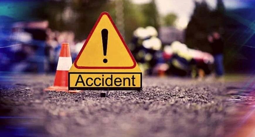 A tragic road accident in Ludhiana: Five people, including two minor girls, were killed when an out-of-control car overturned.